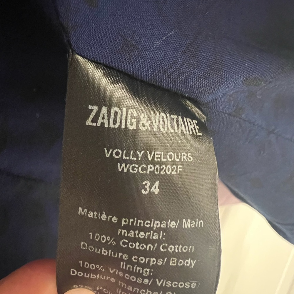 Zadig & Voltaire Light Purple Women's Blazer - Picture 3 of 3